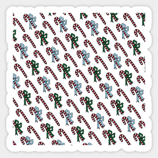 Candy Canes | Candy Pattern | Christmas Candy Sticker